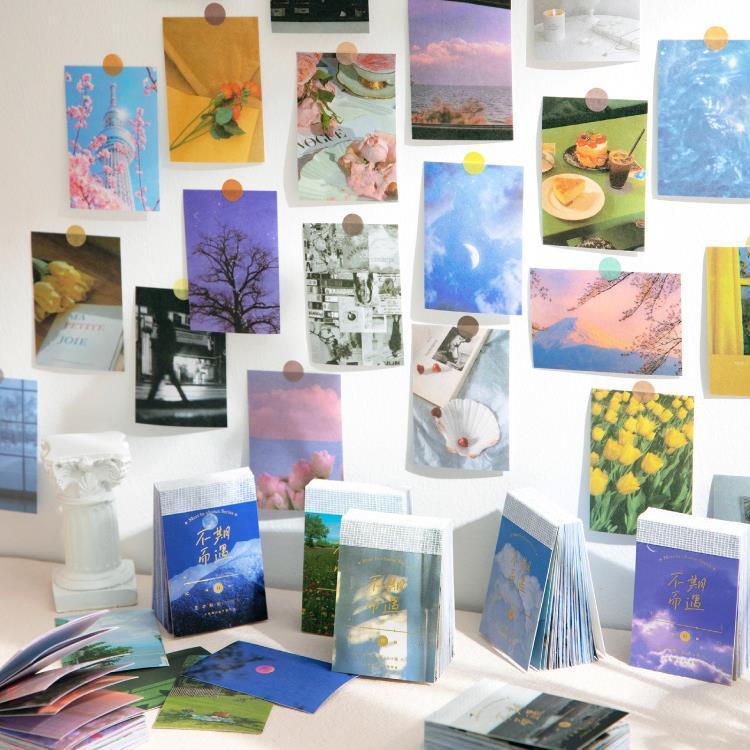 即日出荷 海外シール マスキングテープ素材 50枚綴り ミニシールブック