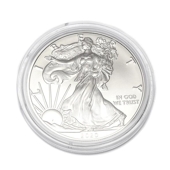 2021年「イーグル•ウォーキングリバティ」純銀1オンス銀貨 イーグル