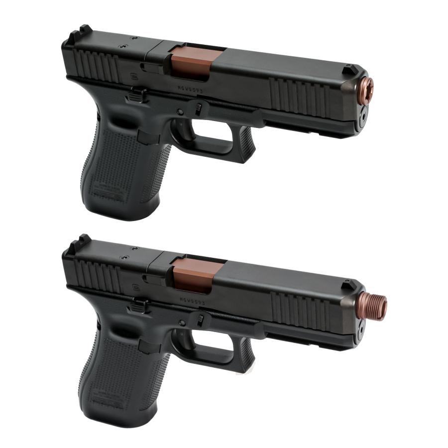 マルイG17 gen5ガスガン マガジンなしプロサイト付きDCIアウターバレル