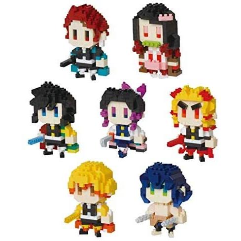 ナノブロック 鬼滅の刃 全種類セット 竈門炭治郎 竈門禰豆子 我妻善逸