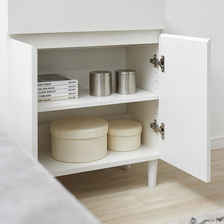 LOWYA（ロウヤ） キャビネット おしゃれ サイドボード チェスト 収納