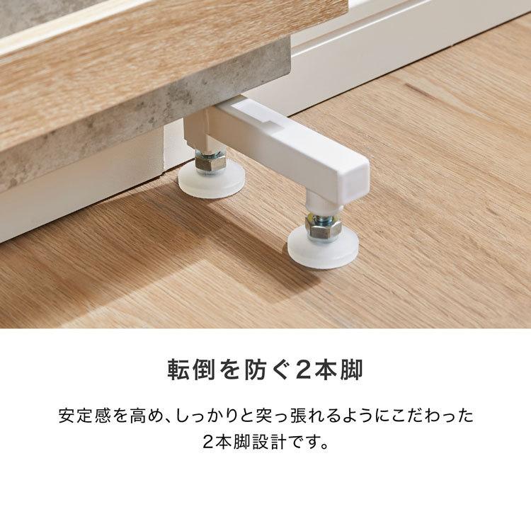 LOWYA（ロウヤ） 突っ張り 収納 おしゃれ ディスプレイラック 壁掛け