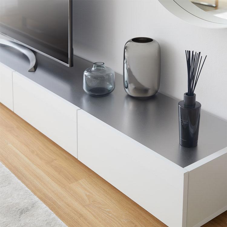 LOWYA（ロウヤ） テレビ台 テレビボード 240cm 白 ホワイト ローボード