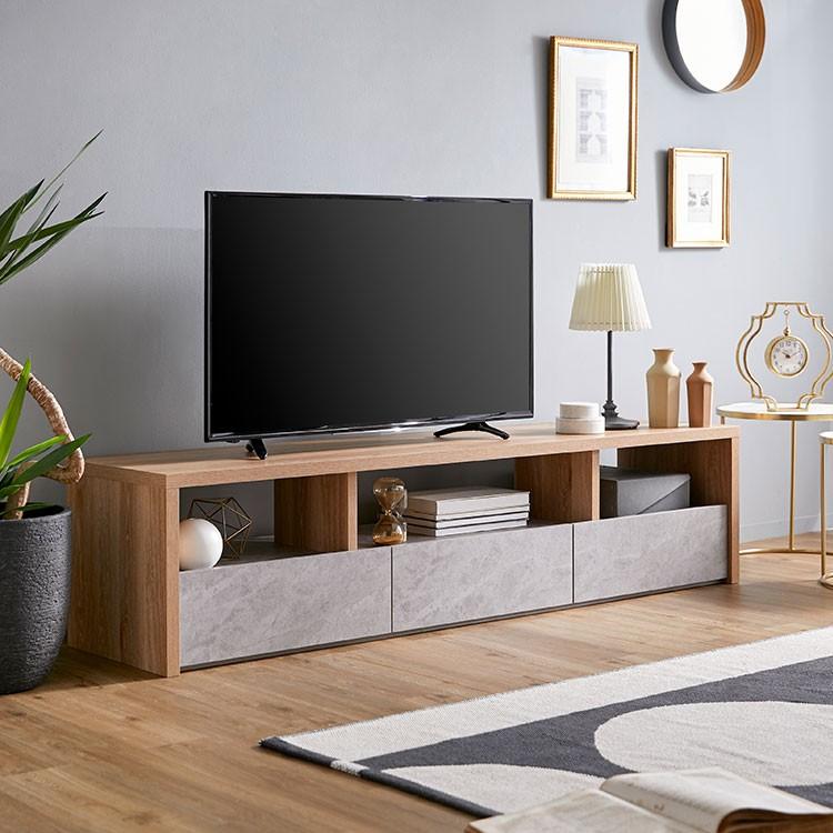 LOWYA（ロウヤ） テレビ台 ローボード 完成品 180cm おしゃれ AVラック