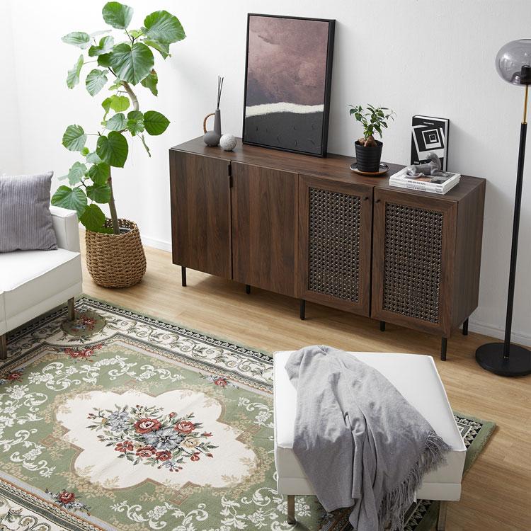 LOWYA（ロウヤ） 収納棚 幅160 キャビネット サイドボード リビング