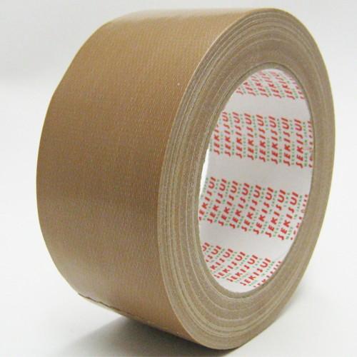 セキスイ 布テープNO600V 茶色 50mm×25M 1ケース30巻 （梱包 布テープ