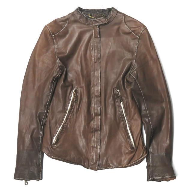 sisii シシ 日本製 カウレザーシングルライダースジャケット XXS