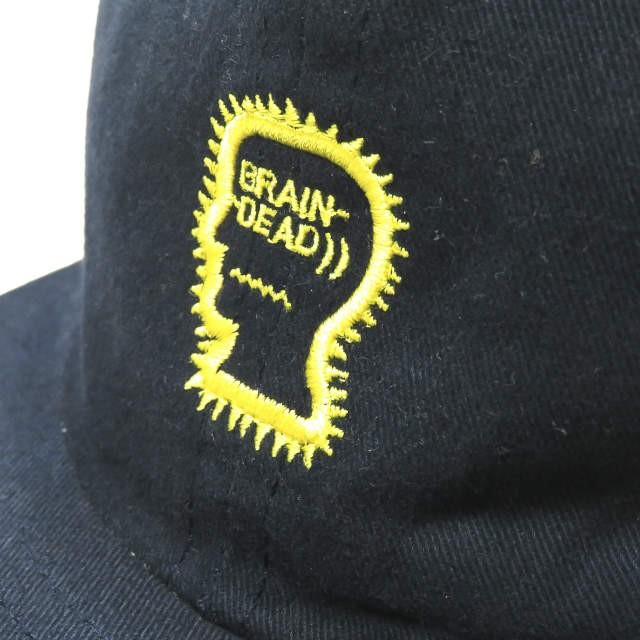 ブレインデッド BRAIN DEAD アメリカ製 BB CAP ロゴ刺繍 コットン