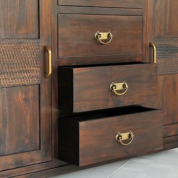 アジアン キャビネット アジアン家具 チェスト サイドボード 脚付