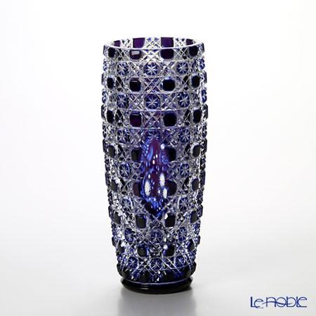 並行輸入品 マイセン マイセンクリスタル 花瓶 フクロウ 3層被せ 28cm