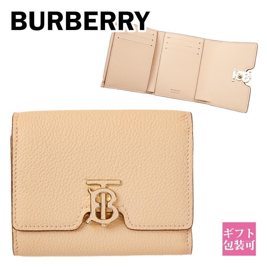 バーバリー 財布 レディース 正規品 burberry 3つ折り財布 TB