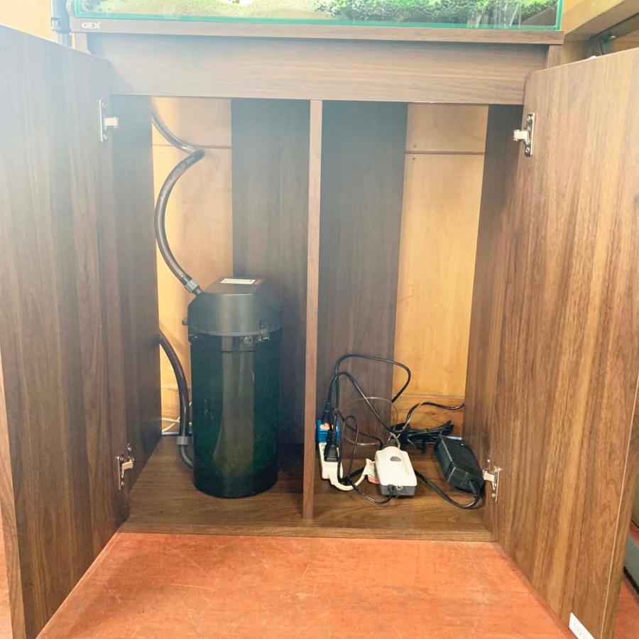 GEX（ジェックス） 訳あり アクアラックウッド 水槽台 木製 シンプル