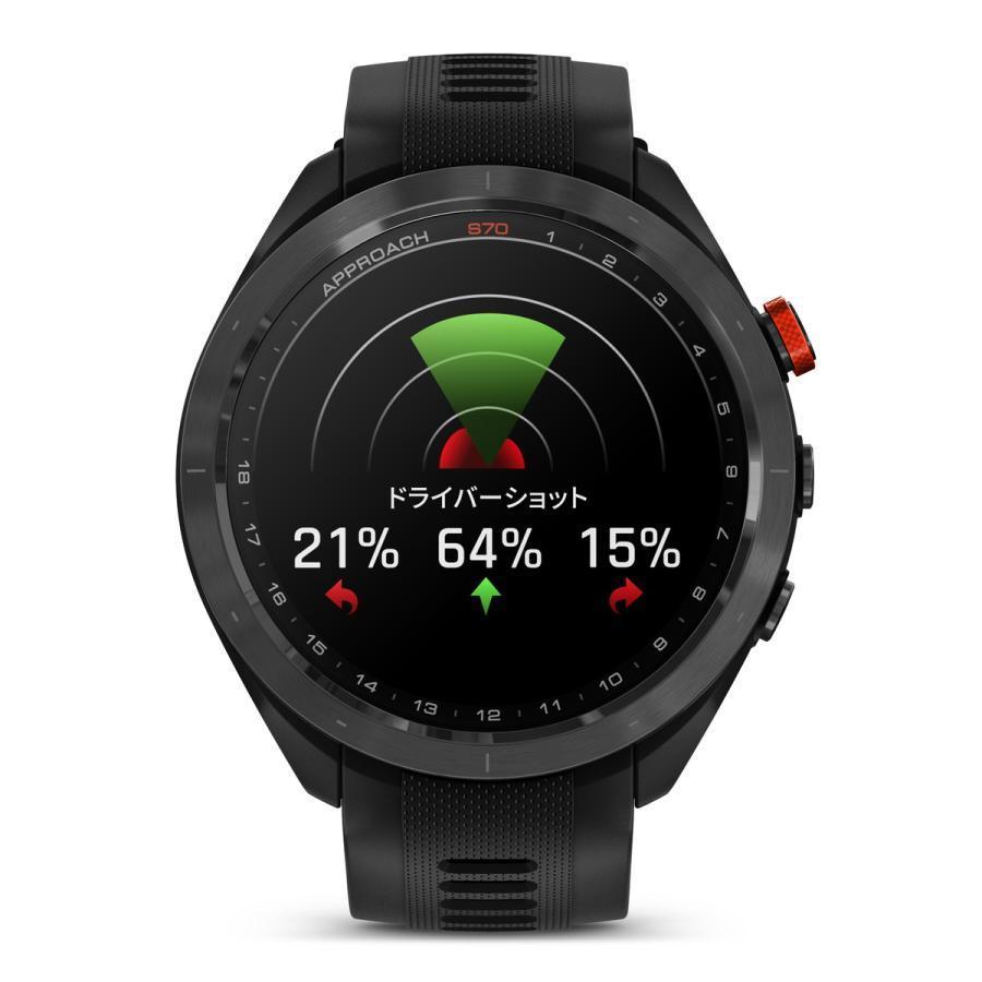 GARMIN（ガーミン） CT10 3個付き アプローチ S70 ブラック 47mm