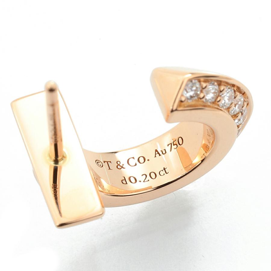 TIFFANY&Co.（ティファニー） T T ワン フープ ピアス ダイヤモンド