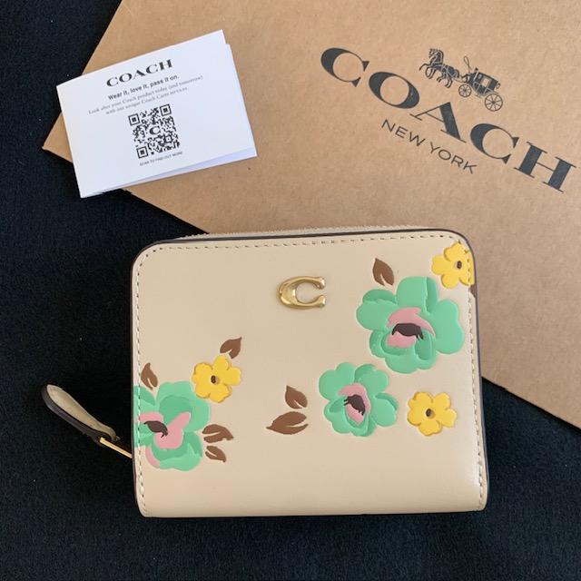 COACH（コーチ） 財布 花柄 フローラル レザー 二つ折り COACH RESERVE