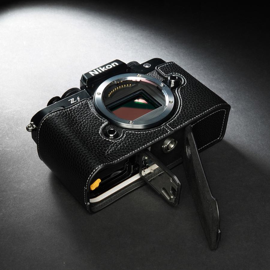 TP Original Nikon Zf 用 ボディーハーフケース ブラック ［国内正規品
