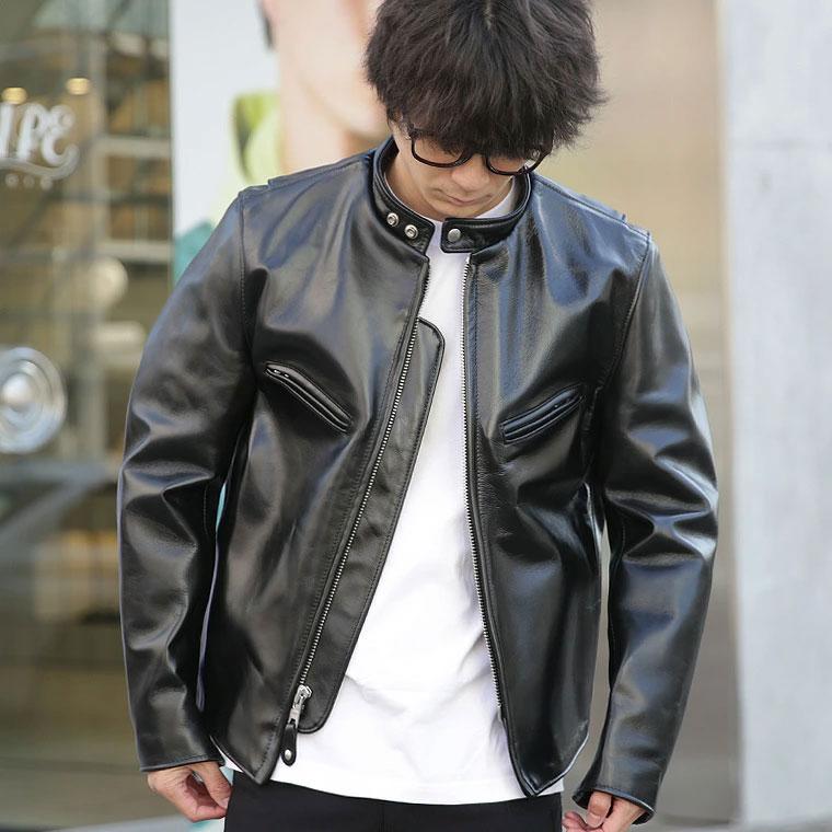 Schott N.Y.C（ショット） 【ポイント10倍】Schott 馬革 シングル