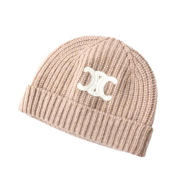 CELINE（セリーヌ） ニット帽 Triomphe Beanie 2AA32384D レディース
