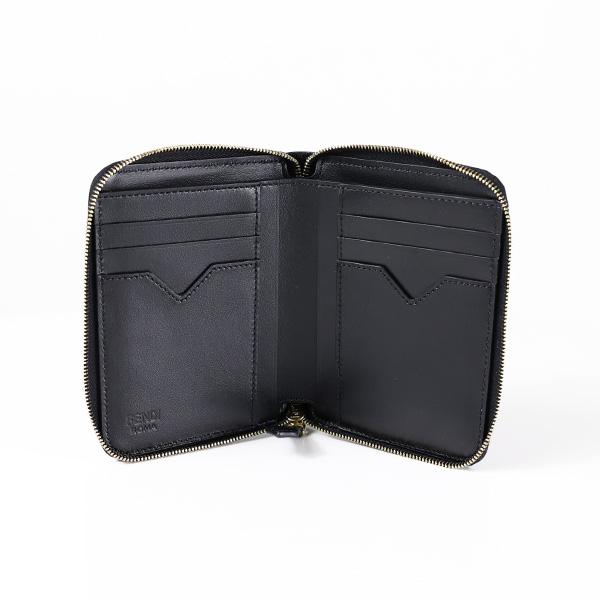 FENDI（フェンディ） 二つ折り財布 FF Diamond Zip Around Bi-Fold