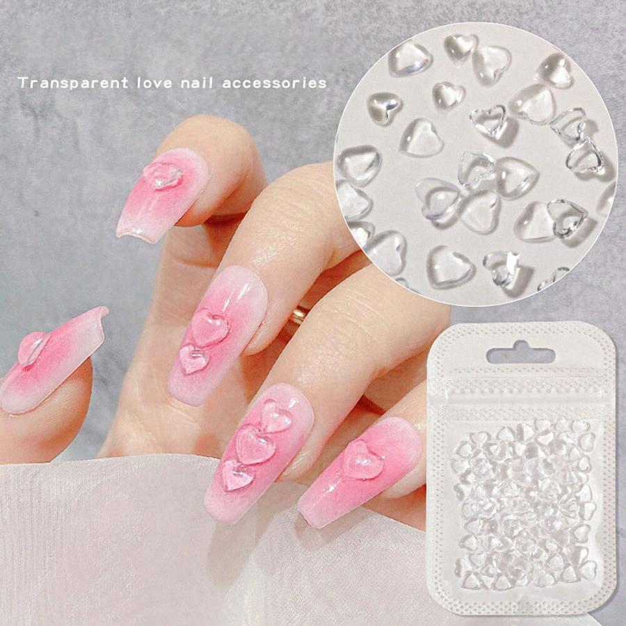 ラローナ [ LALONA ] クリアハートパーツ ( 大容量パック )( 2種から