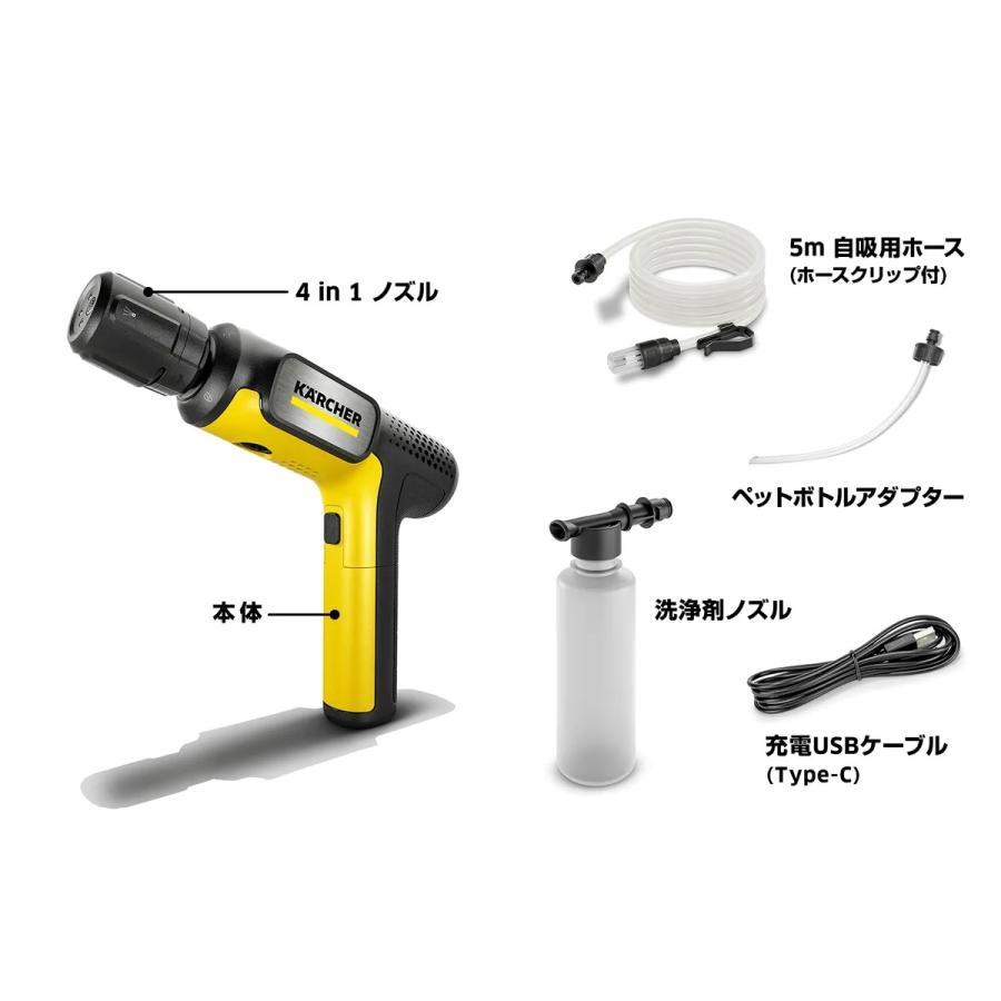 ケルヒャー モバイル高圧洗浄機 OC Handy Compact ハンディエア 1.328