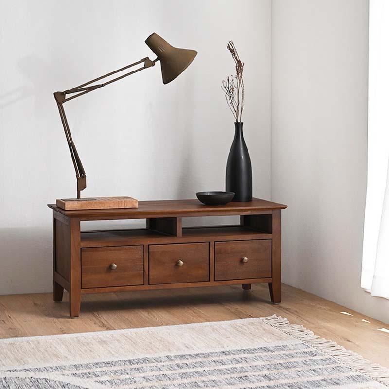 アウトレット】テレビ台 ローボード 92cm幅 おしゃれ チーク無垢材