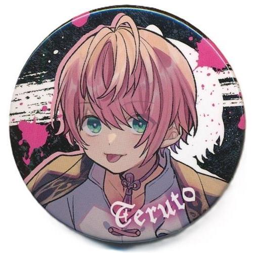 KnightA KnightX てるとくん 缶バッジ 等身 1st 騎士A 騎士X てるとくん