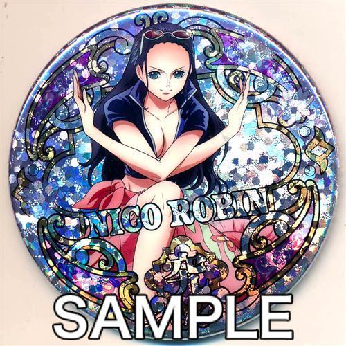 ONEPIECE ロビン BD缶バッチ セット ONE PIECE 輩?YAKARA? 缶バッジ 第