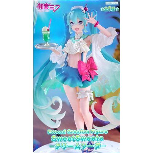 初音ミク Exc∞d Creative Figure SweetSweets -クリームソーダ