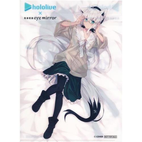 ホロライブ 白上フブキ フブキ メガネ 眼鏡 ぴらるーく プレイマット