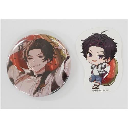 にじさんじ 佐伯イッテツ スイパラ 海の家くじ 缶バッジまとめ売り に