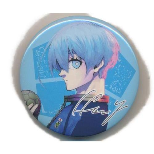 ブルーロック 氷織・黒名サイン入り 缶バッジ 氷織羊 特装版 コミック