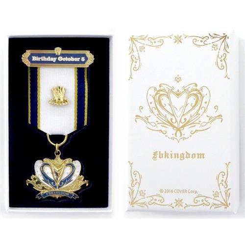 ホロライブ 誕生日記念2024 フブキングダム勲章ピンバッジ 白上フブキ