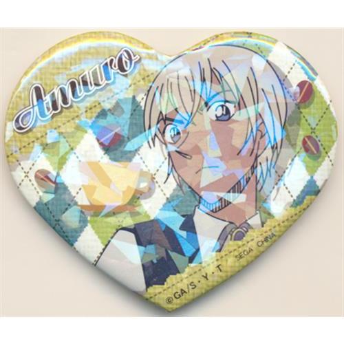 安室透 ココイチ 缶バッチ 名探偵コナン 安室透 缶バッジ CoCo壱番屋