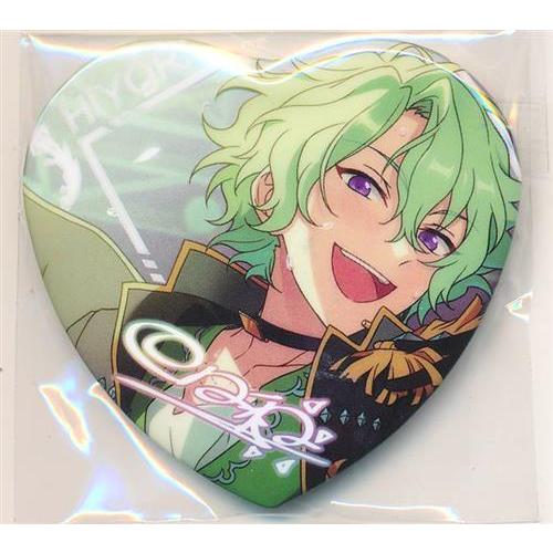 あんスタ 巴日和 ラメキラハートカンバッジ 缶バッジ あんスタ 巴日和