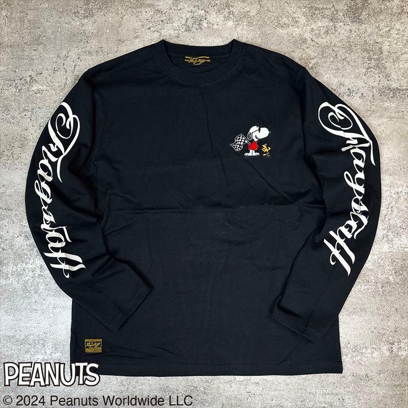 長袖Tシャツ スヌーピー SNOOPY ロンT フラッグスタッフ FLAGSTAFF