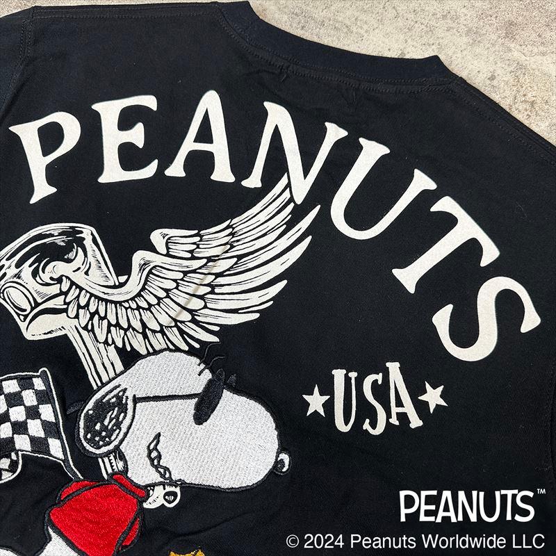 長袖Tシャツ スヌーピー SNOOPY ロンT フラッグスタッフ FLAGSTAFF