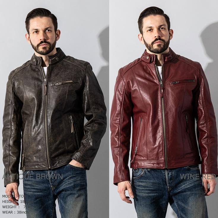 Liugoo Leathers 【50%OFFクーポン】Liugoo Leathers 本革 シングル