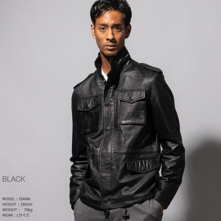 Horn Works 本革 M65フィールドジャケット メンズ ホーンワークス 3465