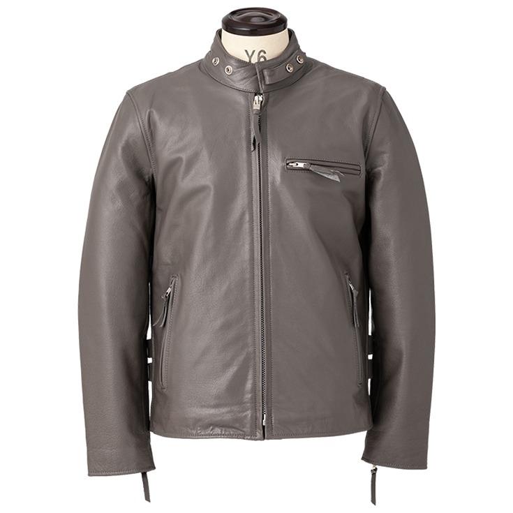 Horn Works 本革 USタイプ シングルライダースジャケット メンズ