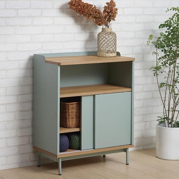 サイドボード キャビネット 北欧風 シンプル RURIK 幅65cm （ リビング