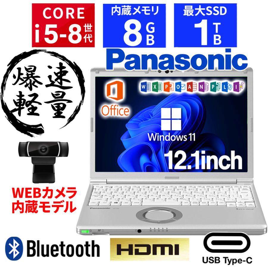 Let's note SV ノートパソコン Windows11 中古 レッツノート Panasonic