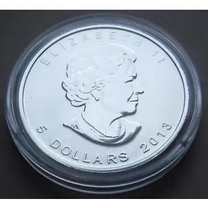 2013 シルバー メープル リーフ - 1 オンス オンスのカナダ銀地金