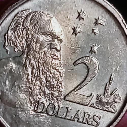 レア オーストラリア 1994 2 ドル、完璧なコイン、クイーン エリザベス