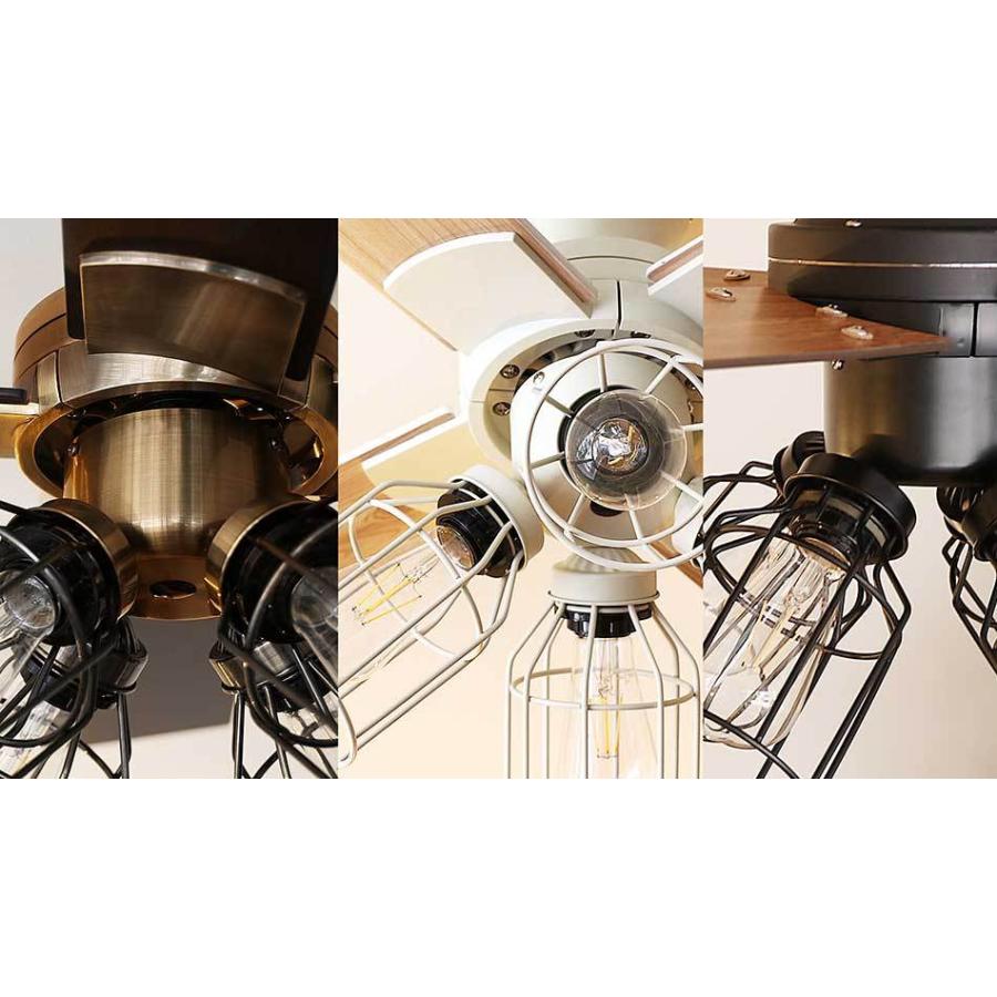 JAVALO ELF シーリングファン ライト LED対応 おしゃれ 木目