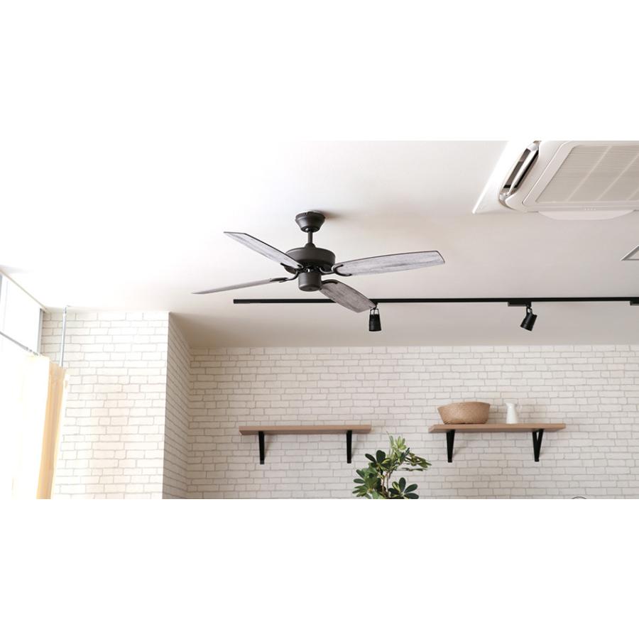 JAVALO ELF シーリングファン リモコン付き 木目 JE-CF026