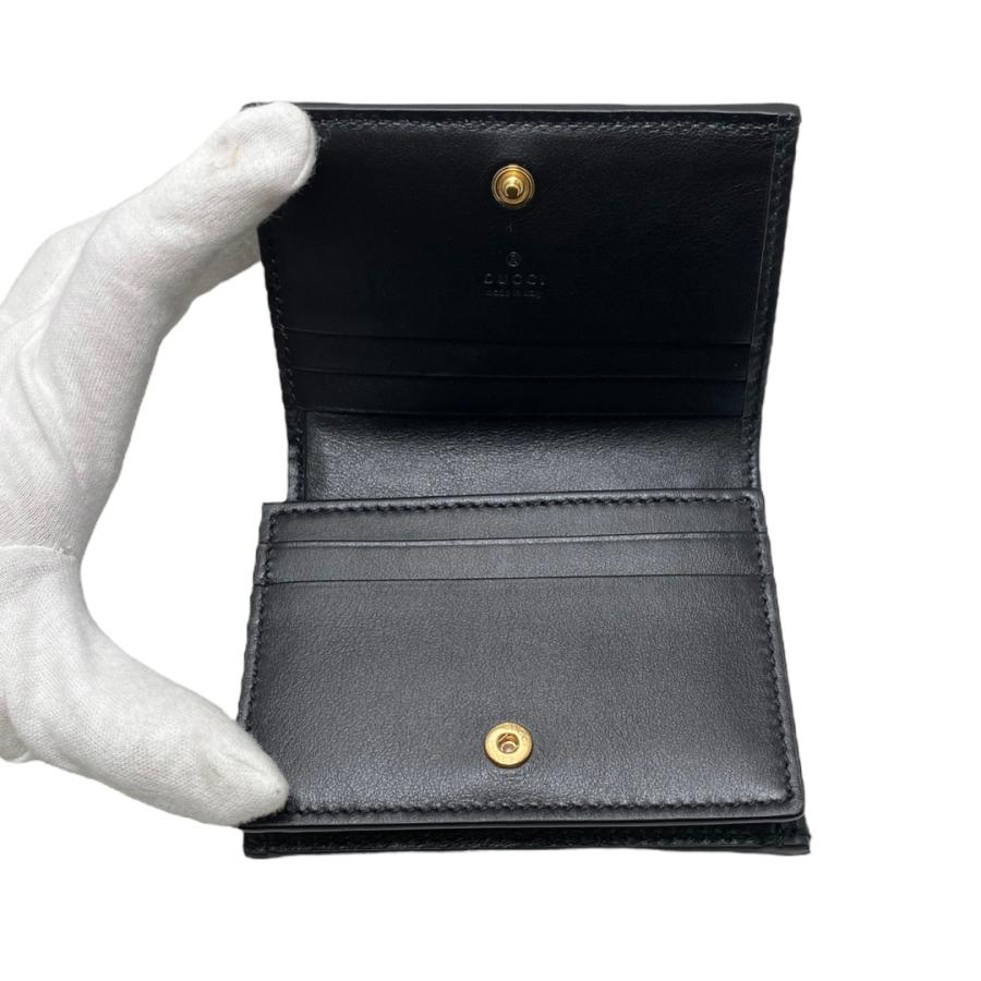 GUCCI（グッチ） 2つ折り財布 GGマトラッセ カードケース ウォレット