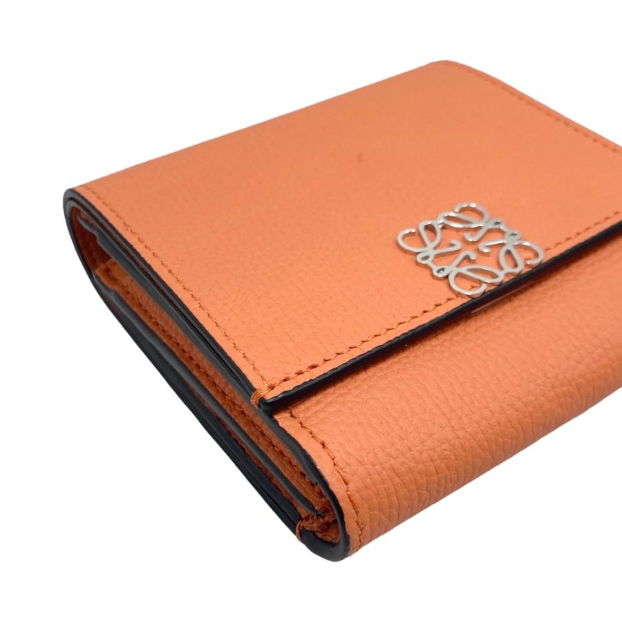 LOEWE（ロエベ） 2つ折り財布 アナグラム コンパクト フラップ