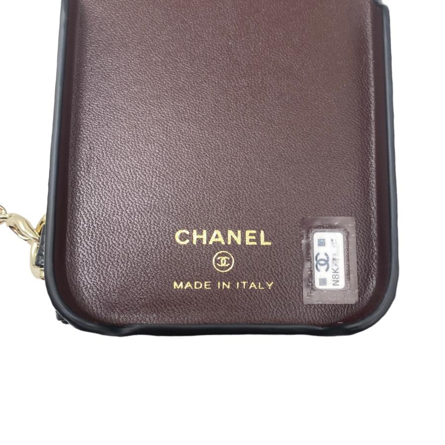 CHANEL キャビアスキン iPhone15promaxケース CHANEL シャネル