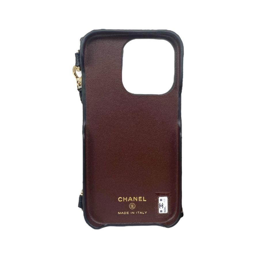 CHANEL（シャネル） iPhone15Pro チェーンケース AP3865 マトラッセ
